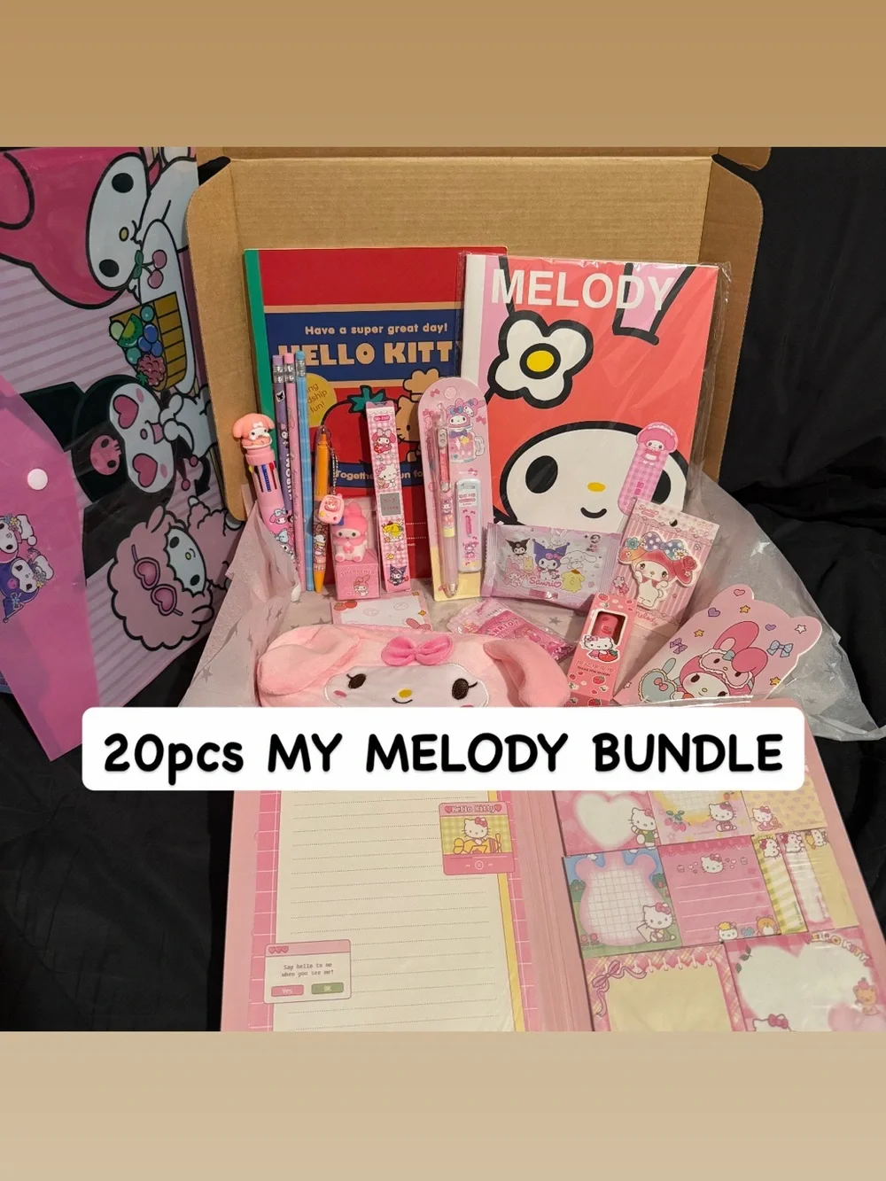 HELLO KITTY AND FRIENDS BACK TO SCHOOL GIFT BOXES